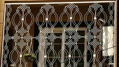 حفاظ پنجره آهنی استان گلستان با پوشش رنگی
