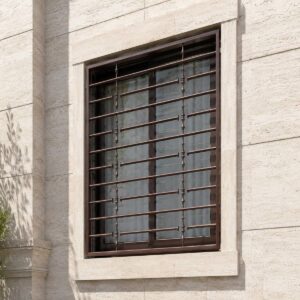 حفاظ پنجره آهنی رشت با طرح کلاسیک