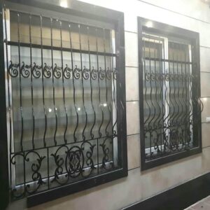 حفاظ پنجره آهنی کرمانشاه با طرح ساده