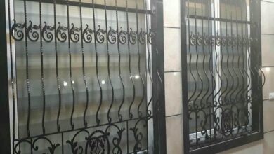 حفاظ پنجره آهنی کرمانشاه با طرح ساده