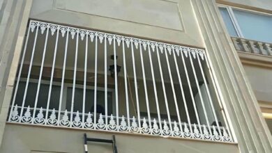 حفاظ پنجره آهنی یزد با طرح ساده