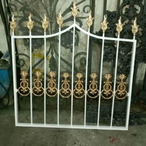 حفاظ پنجره کرمان با طرح فلزی مشکی
