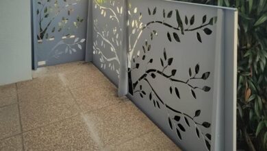 نرده بالکن شیراز با طراحی فلزی مدرن