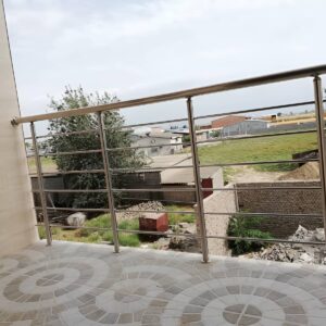 نرده بالکن فلزی استان اصفهان با طراحی مدرن