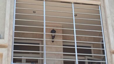 نرده بالکن فلزی شهرکرد نمای کلاسیک