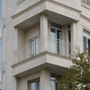 نرده بالکن مدرن بجنورد نمای ساختمان