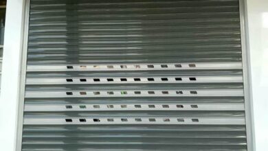 کرکره برقی تبریز نمای ورودی مدرن