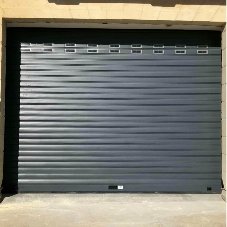 کرکره برقی یاسوج نمای ورودی مدرن